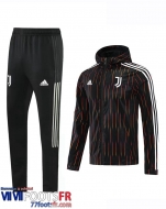 Coupe Vent - Sweat a Capuche Juventus le noir Homme 2021 2022 WK65