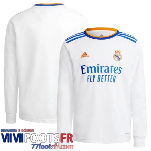 Maillot De Foot Real Madrid Domicile Manche Longue Homme 21 22