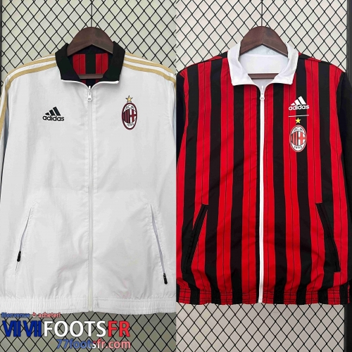 Coupe Vent Reversible AC Milan Homme 24 25 D245