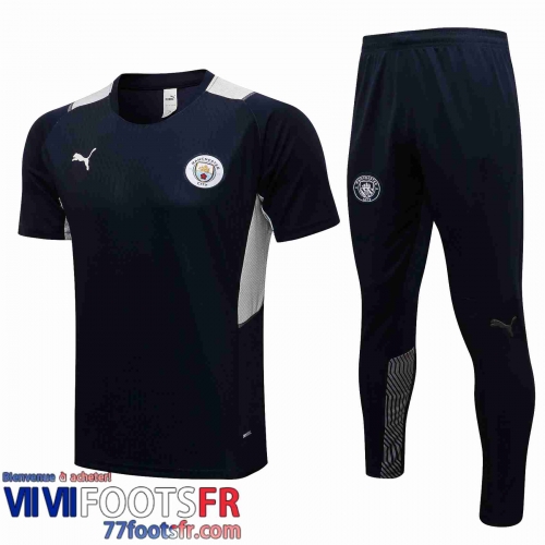 T-Shirt Manchester City le noir Homme 21 22 PL192