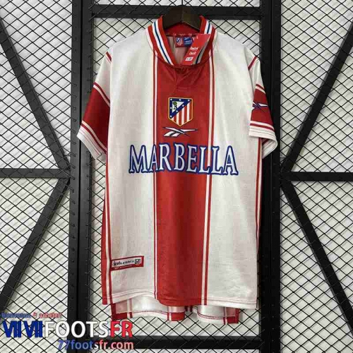 Retro Maillot De Foot Atletico Madrid Domicile Homme 99 00 FG608