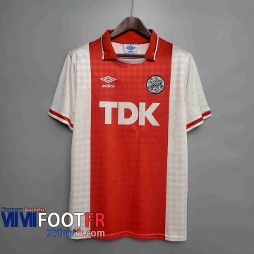 77footfr Retro Maillots foot 90 92 Ajax Domicile