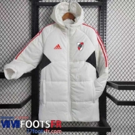 Doudoune Foot River Plate Blanc Homme 2023 2024 DD145