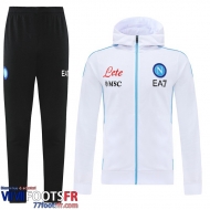 Nouveau Veste Foot Ssc Naples BlancCol Haut 2022 2023