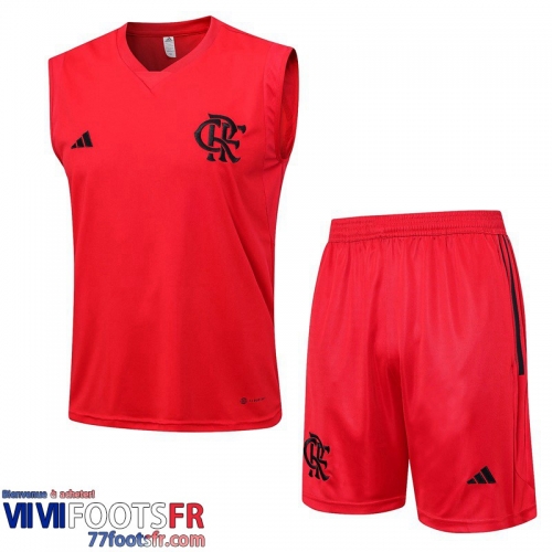 Survetement Sans manches Flamengo rouge Homme 2023 2024 TG774