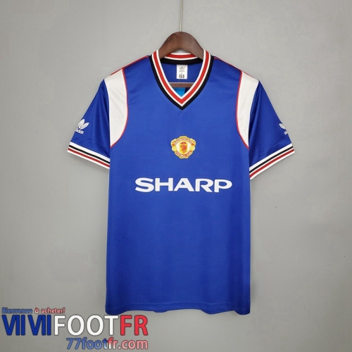 Retro Maillot De Foot Manchester United Exterieur 85-86 RE58