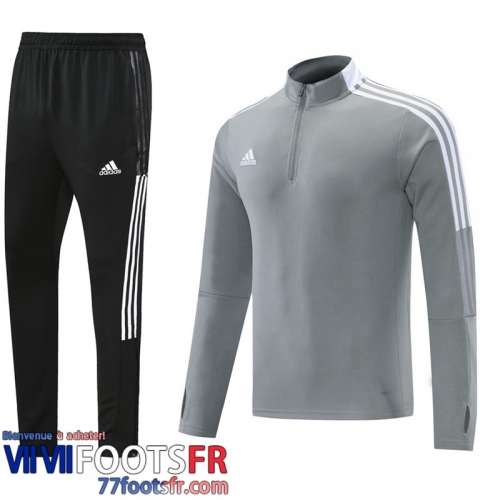 Survetement de Foot Sport gris Homme 2022 2023 TG250