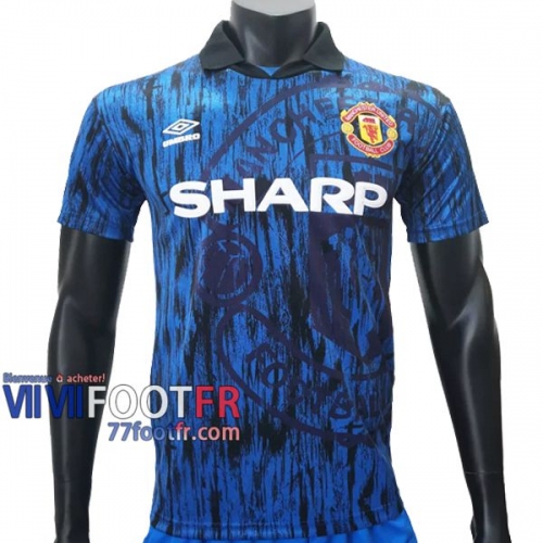 77footfr Retro Maillot de foot Manchester United Exterieur 1992/1993