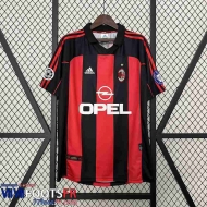 Retro Maillot De Foot AC Milan Domicile Homme 00 01 FG496