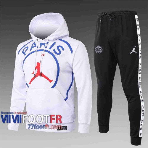 77footfr Sweatshirt Foot PSG blanc 2020 2021 S04