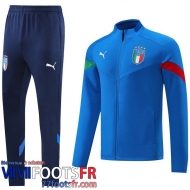 Veste Foot Italie bleu Homme 22 23 JK466