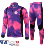 Kits: Veste Foot PSG Paris Impression de cheval Enfant 2021 2022 TK25