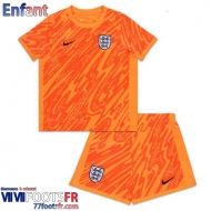 Maillot De Foot Angleterre Gardiens De But Enfant EURO 2024 TBB320