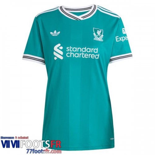 Maillot De Foot Liverpool Third Femme 25 26