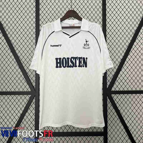 Retro Maillot De Foot Tottenham Domicile Homme 87 89 FG545