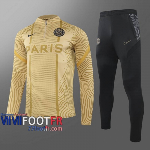 77footfr Survetement Foot PSG Naturel - edition commemorative 2020 2021 T67