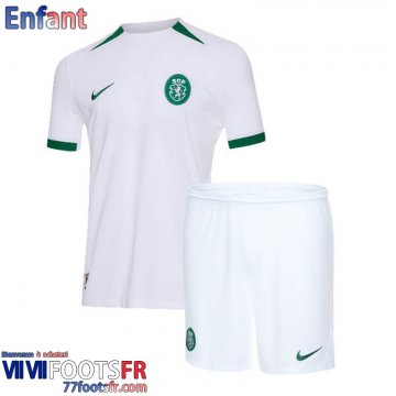 Maillot De Foot Sporting Lisbon Exterieur Enfant 24 25