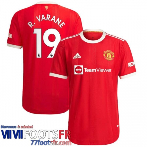 Maillot De Foot Manchester United Domicile Homme 21 22 # R. Varane 19