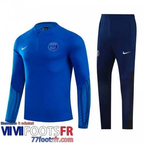 Survetement de Foot PSG bleu Homme 22 23 TG372