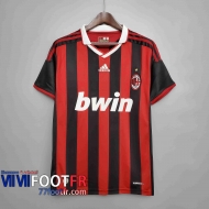 77footfr Retro Maillots foot 09 10 AC Milan Domicile