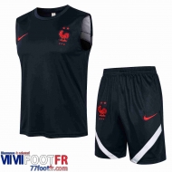 Survetement Foot Sans manches France saphir 2021 2022 PL34