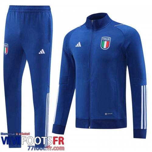 Veste Foot Italie bleu Homme 2022 2023 JK646