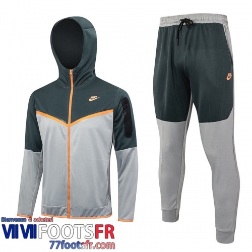 Veste Foot - Sweat A Capuche Sport gris Homme 2023 2024 JK802