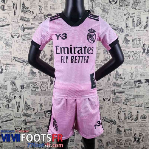 Maillot De Foot Real Madrid Y-3 Rose Enfant 2022 2023 AK17