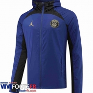 Coupe Vent - Sweat a Capuche PSG Paris bleu Homme 2022 2023 WK110