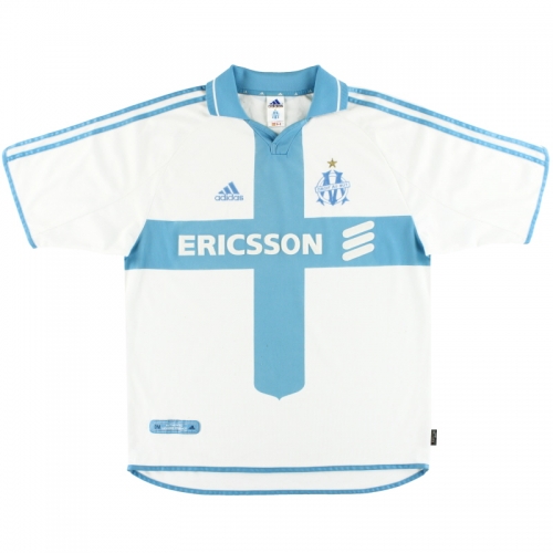 Retro Maillot De Foot Marseille Domicile Homme 00-01