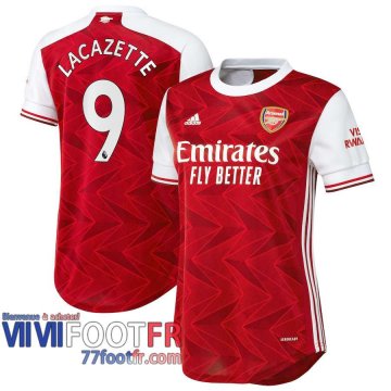 Maillot de foot Arsenal Lacazette #9 Domicile Femme 2020 2021