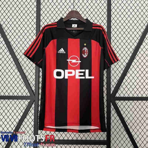 Retro Maillot De Foot AC Milan Domicile Homme 00 02 FG515