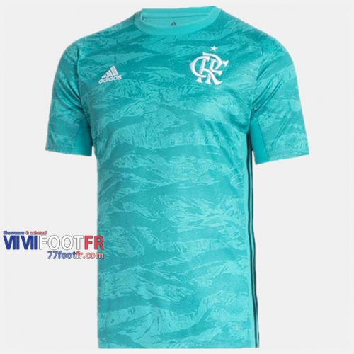 Nouveau Flocage Maillot De Foot Gardien Flamengo FC Homme Bleu 2019-2020 Personnalisé :77Footfr