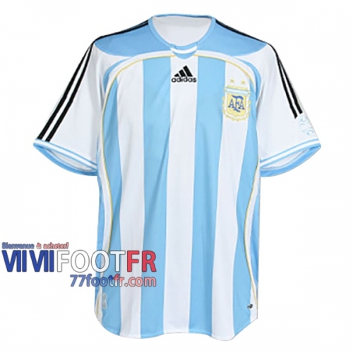 77footfr Retro Maillot de foot Argentine Domicile 2006