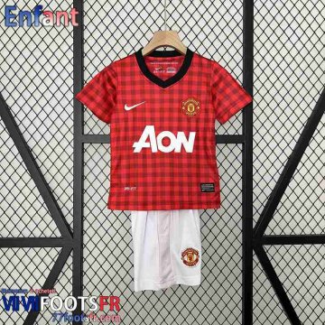 Retro Maillot De Foot Manchester United Domicile Enfant 12 13 FG472