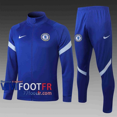 77footfr Chelsea Veste foot Bleu foncé 20-21 A371