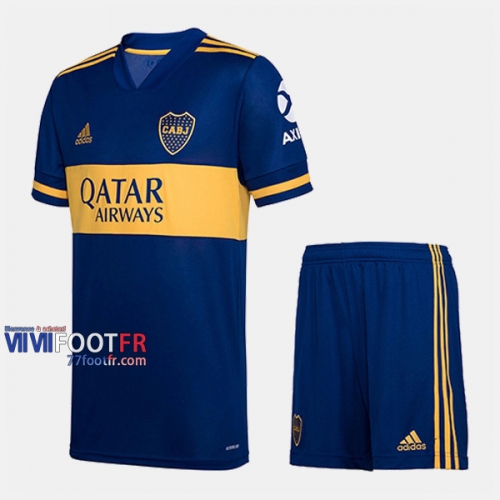 Ensemble Maillot Boca Juniors Enfant Domicile 2020-2021 Personnalise :77Footfr