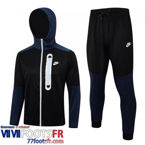 Veste Foot - Sweat A Capuche Sport noir Homme 2023 2024 JK776