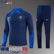 Survetement de Foot PSG bleu Enfant 22 23 TK341