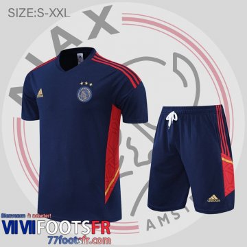 T-Shirt Ajax bleu Homme 2022 2023 PL582