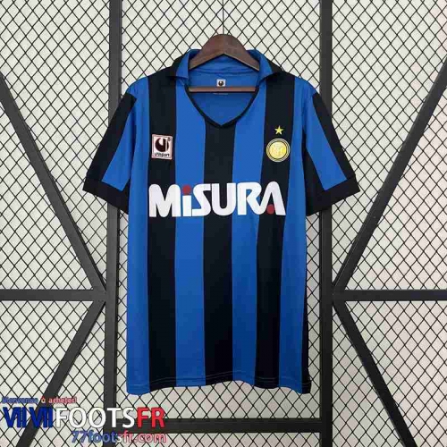 Retro Maillot De Foot Inter Milan Domicile Homme 90 91 FG535