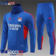 KIT: Survetement de Foot Lyon bleu Enfant 2022 2023 TK416