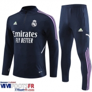 Survetement de Foot Real Madrid noir Homme 2022 2023 TG717