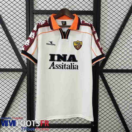 Retro Maillot De Foot Rome Exterieur Homme 98 99 FG712