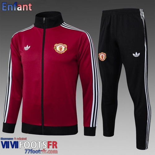 KIT: Veste Foot Manchester United Enfant 24 25 C593