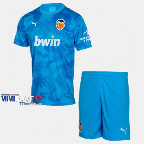 Ensemble Maillot Valencia FC Enfant Third 2019-2020 Personnalisé :77Footfr