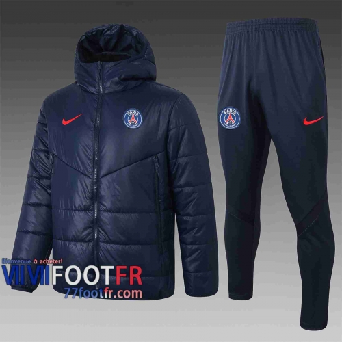 77footfr Veste - Doudoune Foot PSG saphir 2020 2021 C54