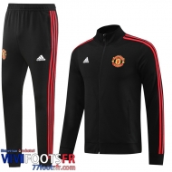 Veste Foot Manchester United noir Homme 2023 2024 JK732