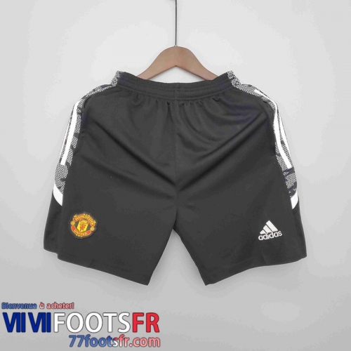 Short De Foot Manchester United noir Homme 21 22 DK96