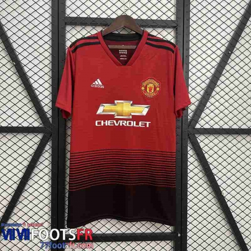 Retro Maillot De Foot Manchester United Domicile Homme 18 19 FG781